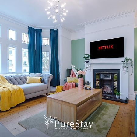 Incredible - Five Bedroom - 7 Actual Beds - 6 Bathroom House By Purestay - Central Bath With Parking Ngoại thất bức ảnh