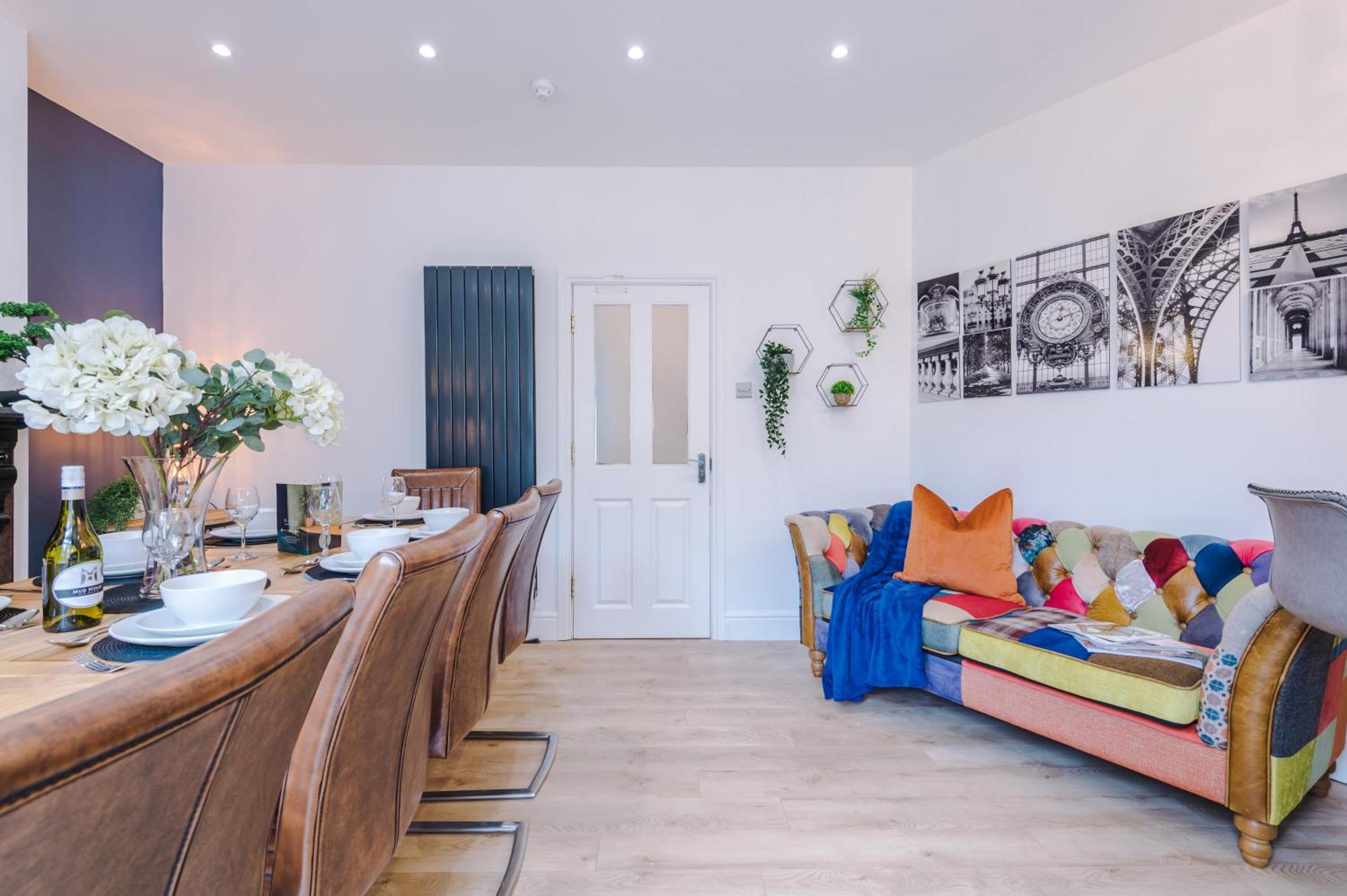 Incredible - Five Bedroom - 7 Actual Beds - 6 Bathroom House By Purestay - Central Bath With Parking Ngoại thất bức ảnh