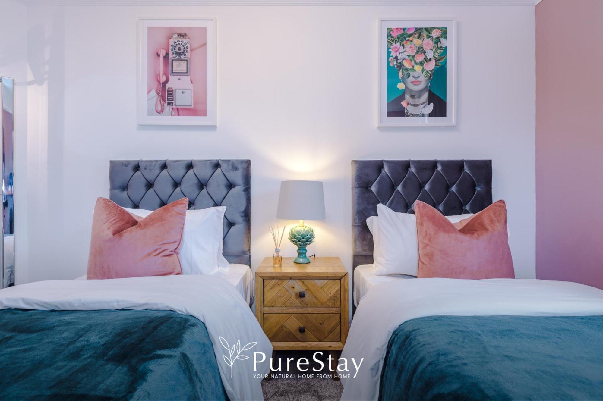 Incredible - Five Bedroom - 7 Actual Beds - 6 Bathroom House By Purestay - Central Bath With Parking Ngoại thất bức ảnh