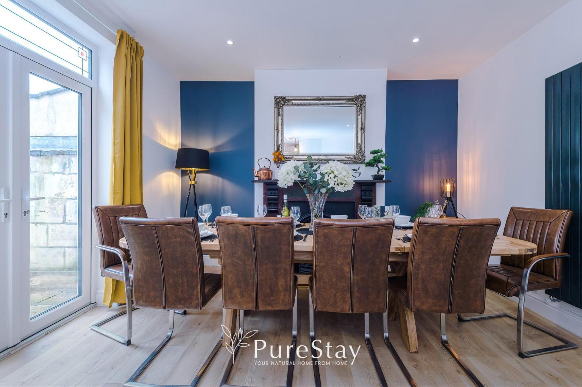 Incredible - Five Bedroom - 7 Actual Beds - 6 Bathroom House By Purestay - Central Bath With Parking Ngoại thất bức ảnh