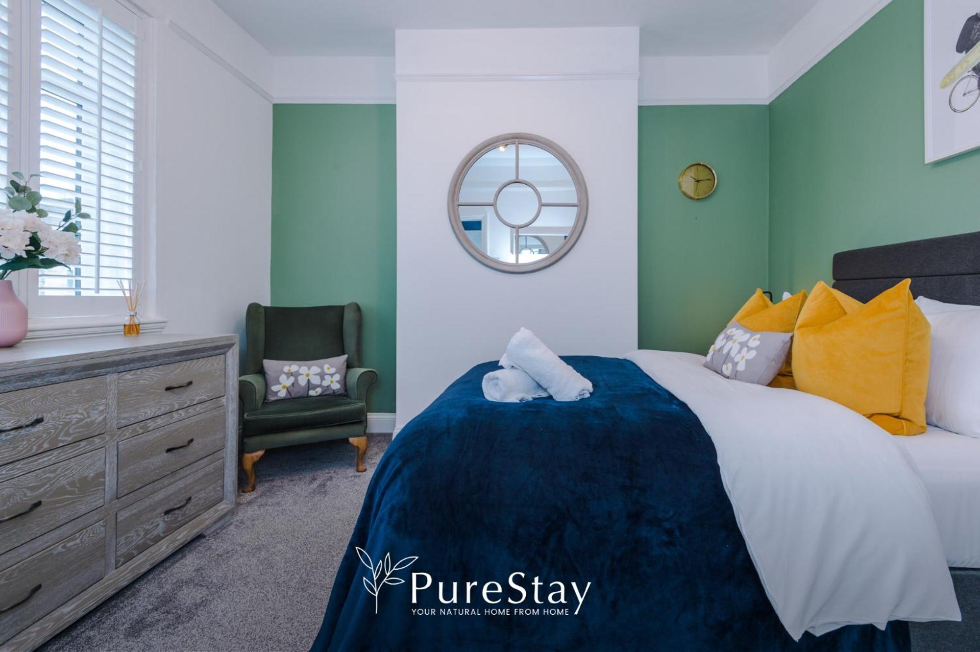 Incredible - Five Bedroom - 7 Actual Beds - 6 Bathroom House By Purestay - Central Bath With Parking Ngoại thất bức ảnh